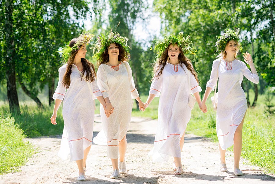 Slavic girls in Duntai