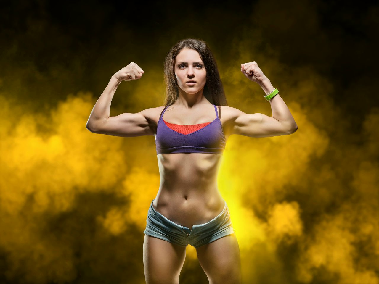 Athletic girls in Duntai